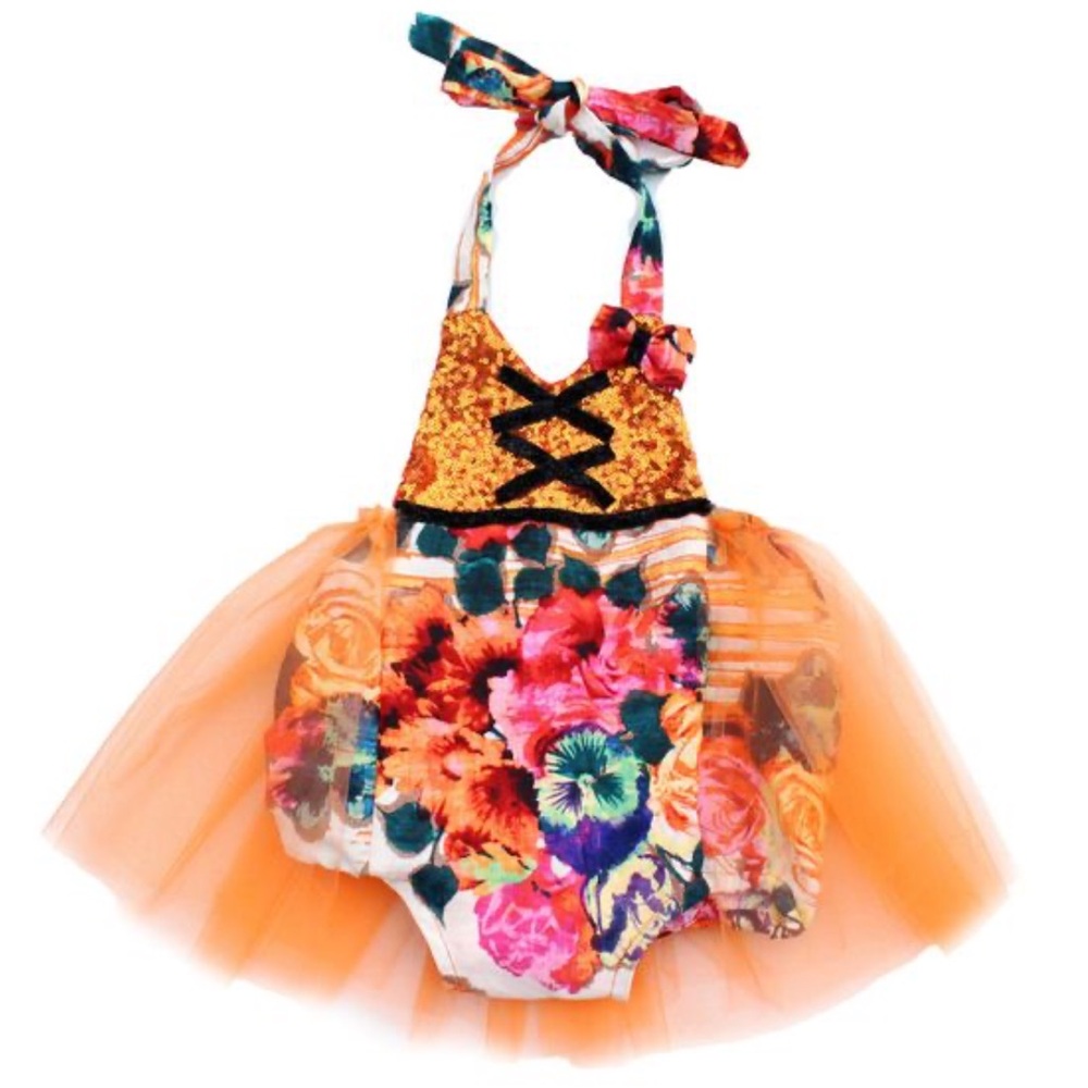 Belle threads halloween little witch romper costume